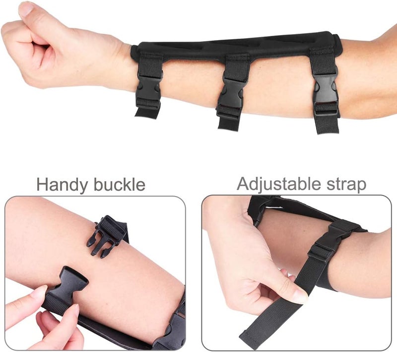 KRATARC Archery Lightweight Finger Tab Gloves & Arm Guard Adjustable Arm Protector for Hunting Target Shooting Accessory Recurve Bow Compound Bow - Image 2